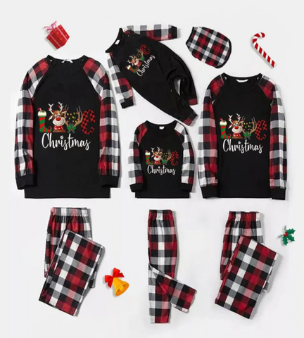 Reindeer Snuggle Squad Pajamas Set