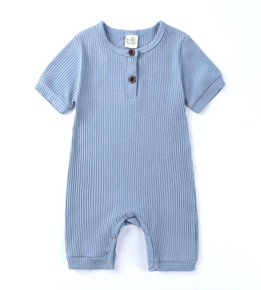 Unisex Riley Ribbed Romper