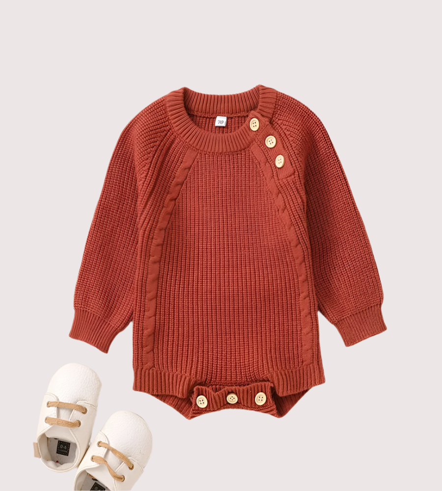 Classic Knit Long Sleeve Bodysuit