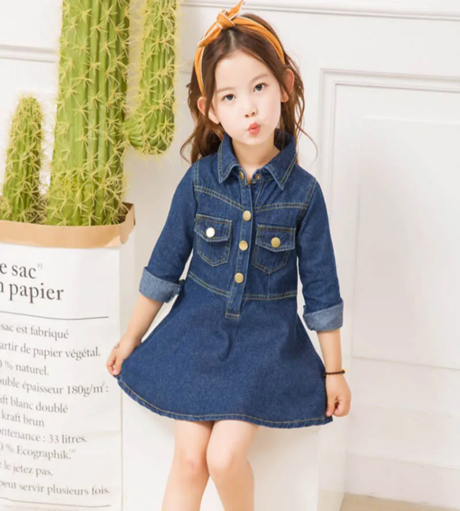 Denim Darling Shirt Dress