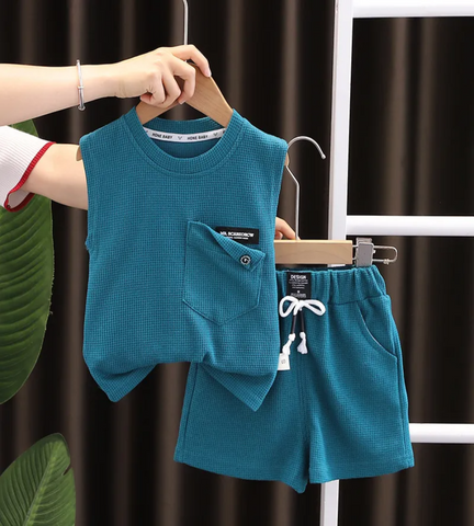 Active Boys vests and shorts set