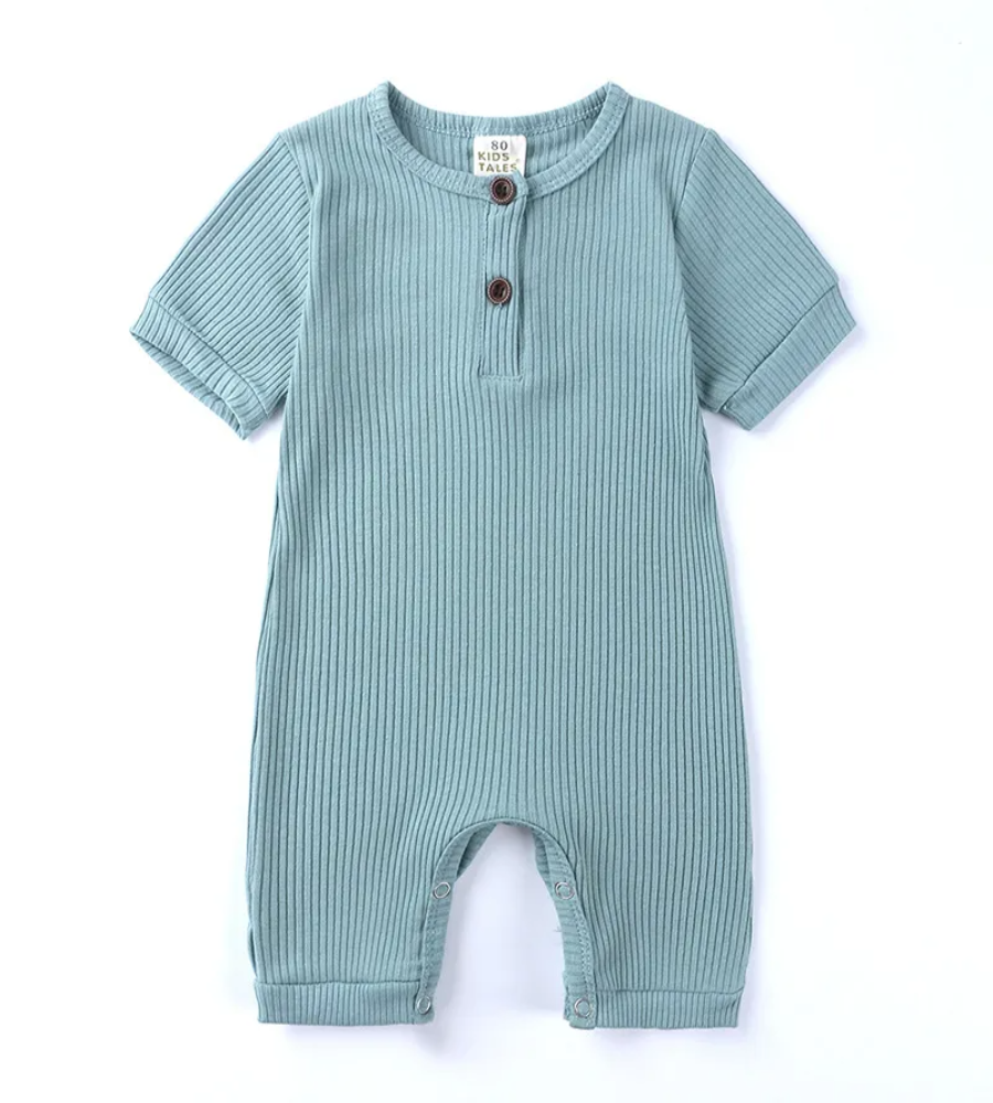 Unisex Riley Ribbed Romper