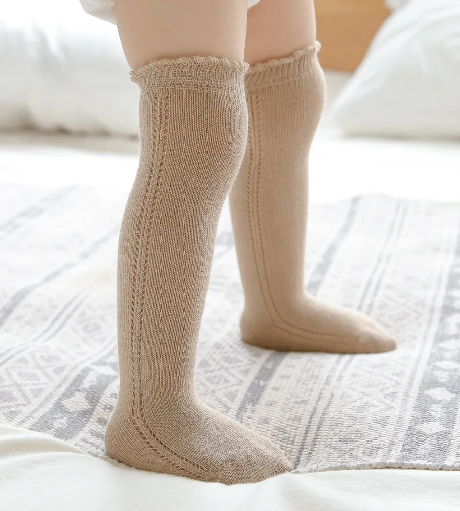 Kids Stylish Hollow Out Knee Socks