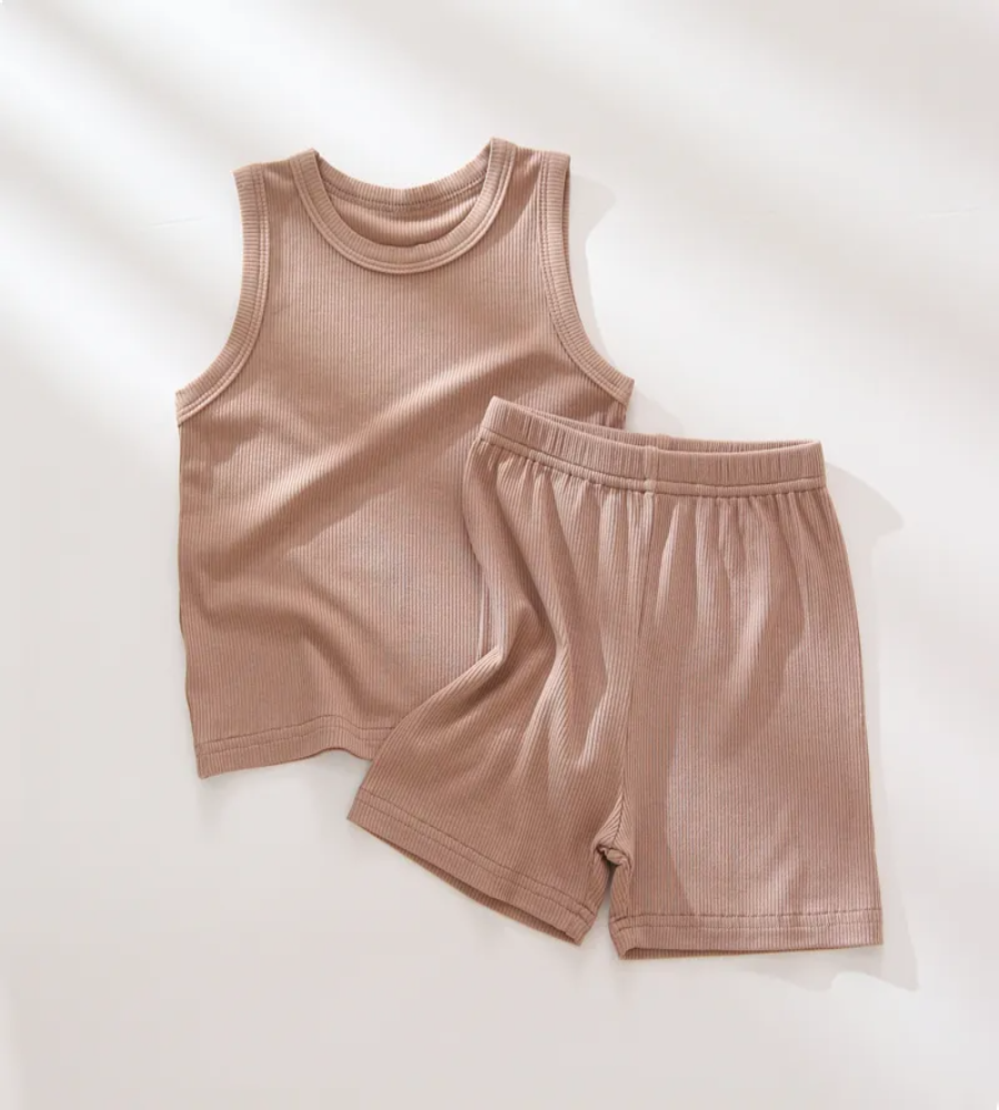 SunnySprout Tank Top & Shorts Set