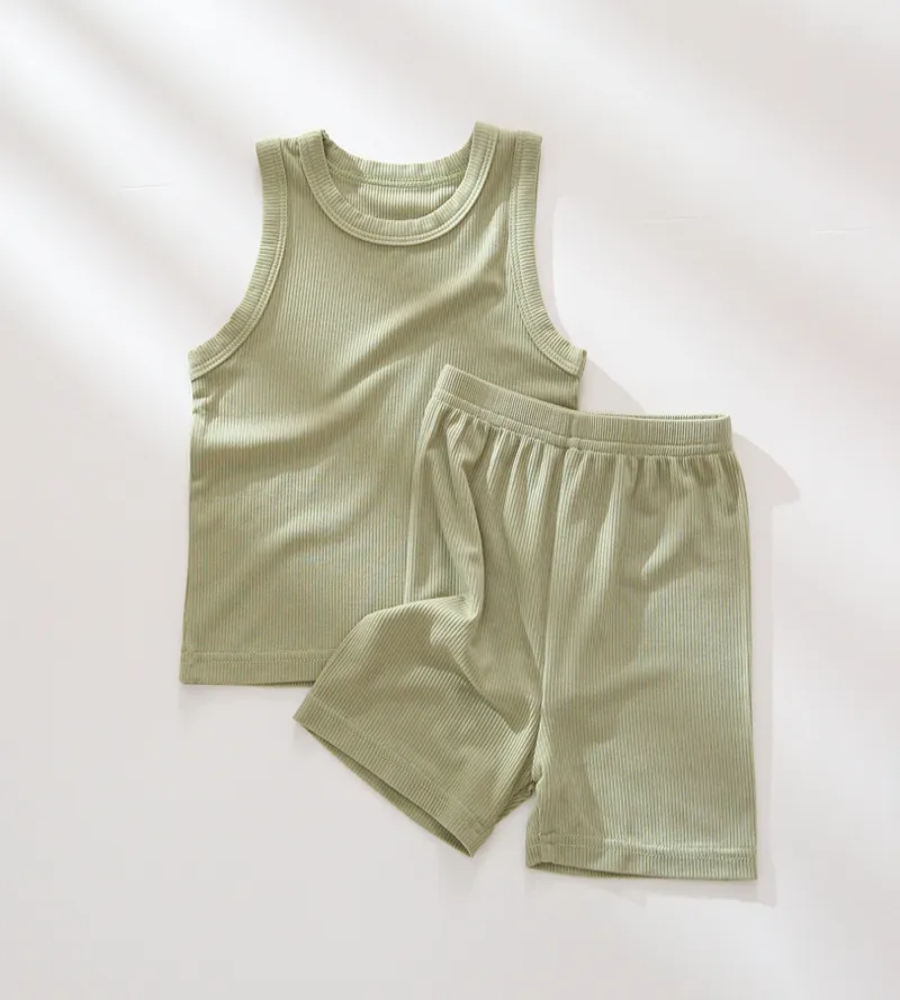 SunnySprout Tank Top & Shorts Set