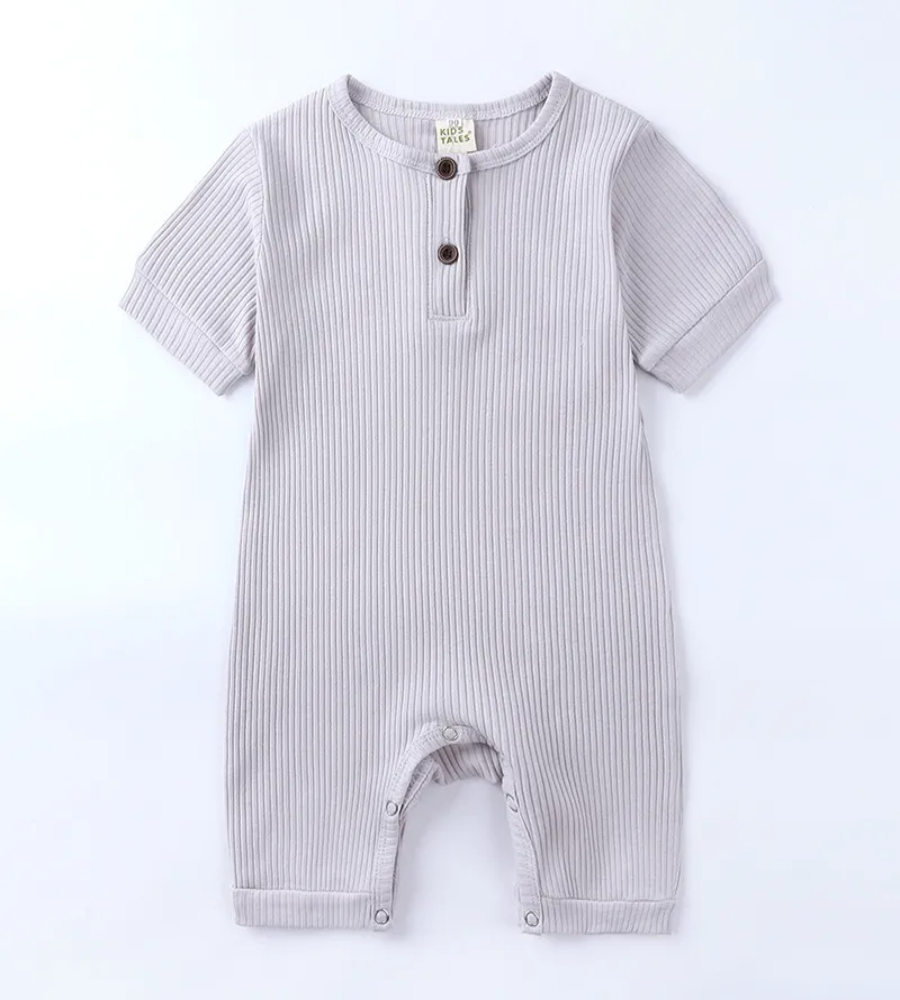 Unisex Riley Ribbed Romper