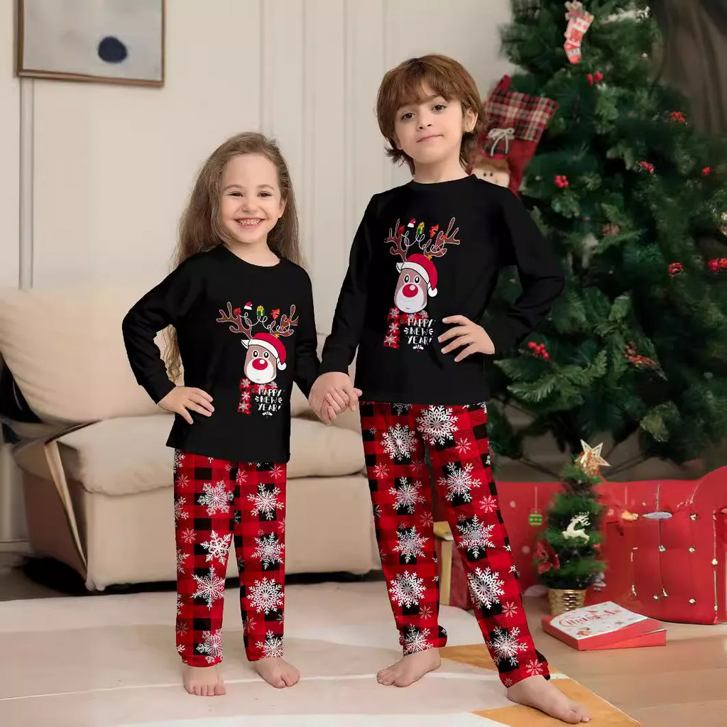 Festive Reindeer Pajamas