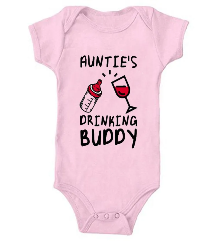 Auntie's Drinking Buddy Romper