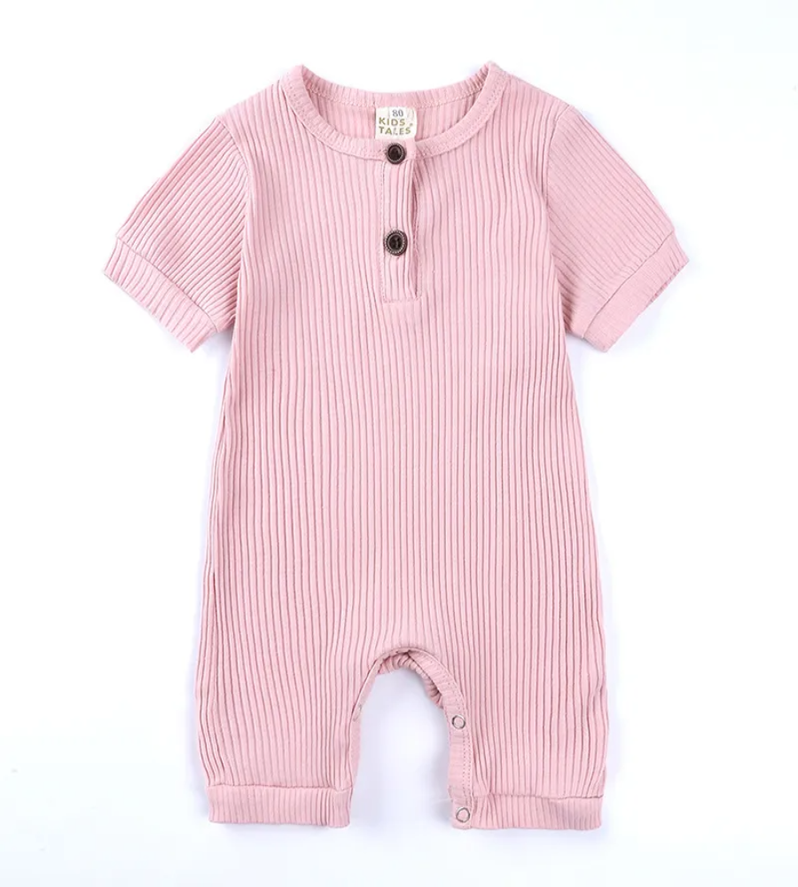 Unisex Riley Ribbed Romper