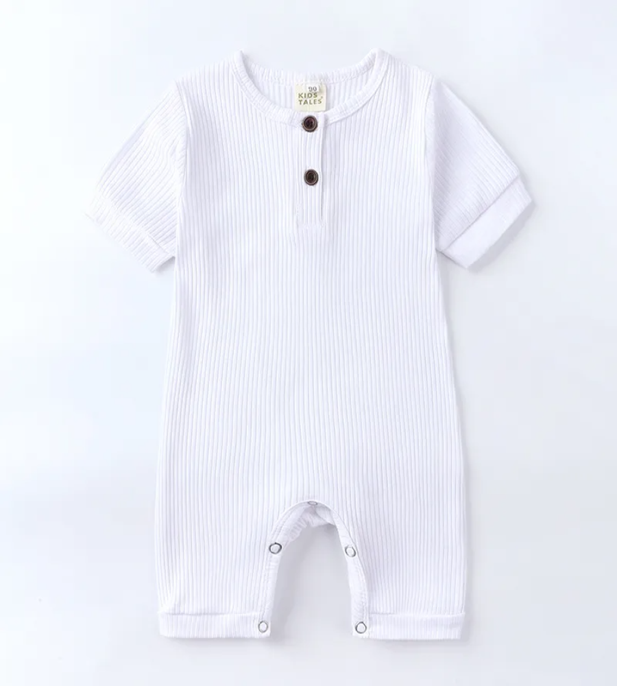 Unisex Riley Ribbed Romper