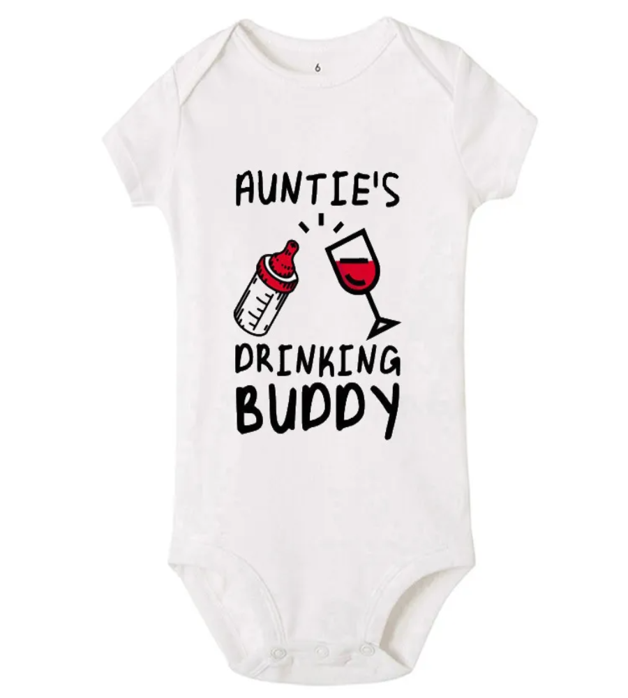 Auntie's Drinking Buddy Romper