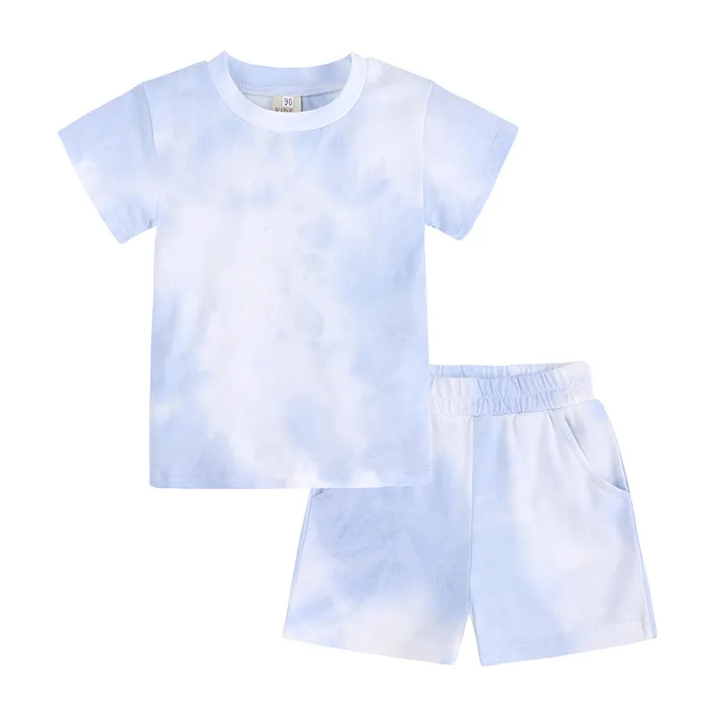 Rainbow Splash Sporty Shorts Set