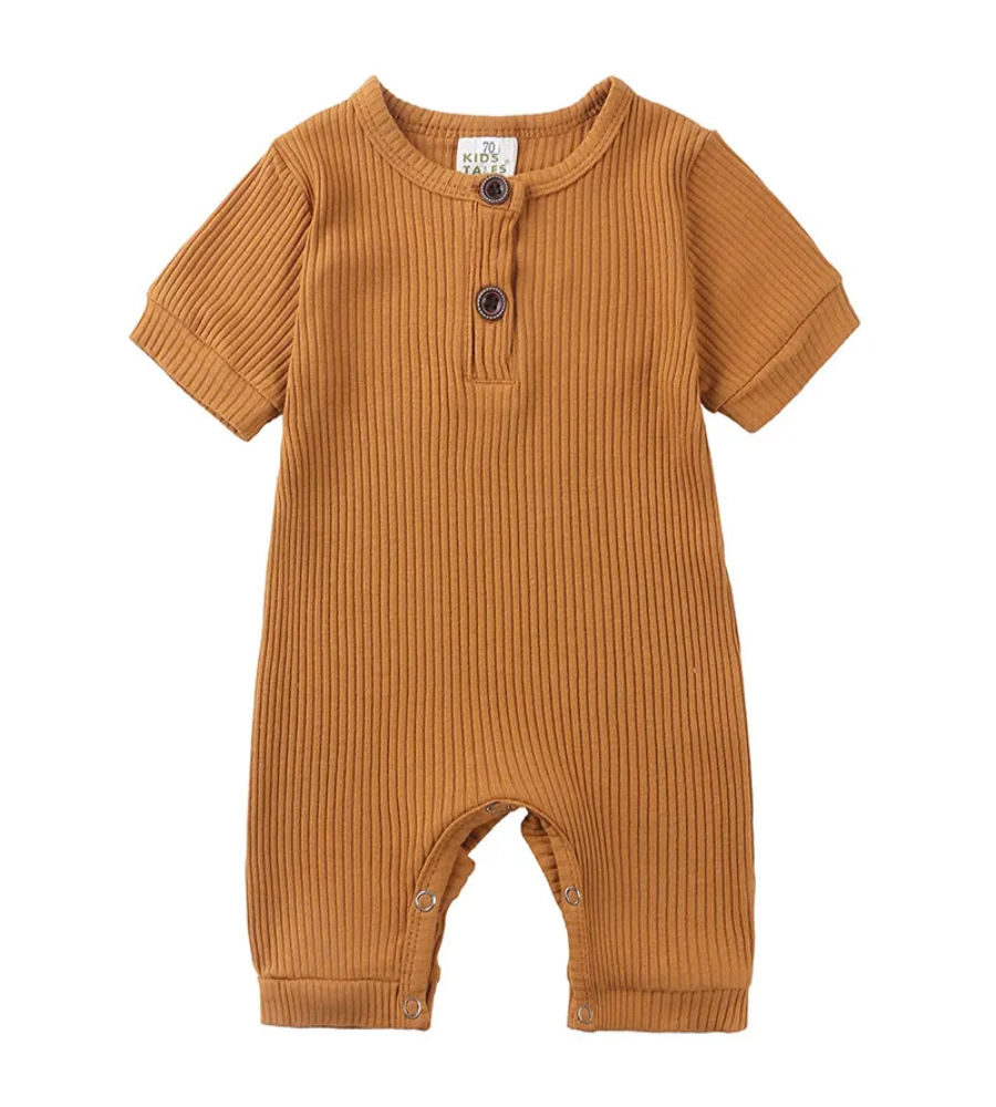 Unisex Riley Ribbed Romper