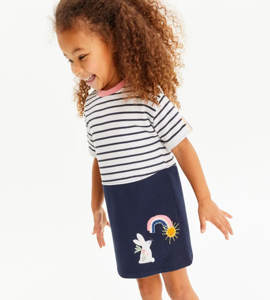 Sunny Bunny Rainbow Dress