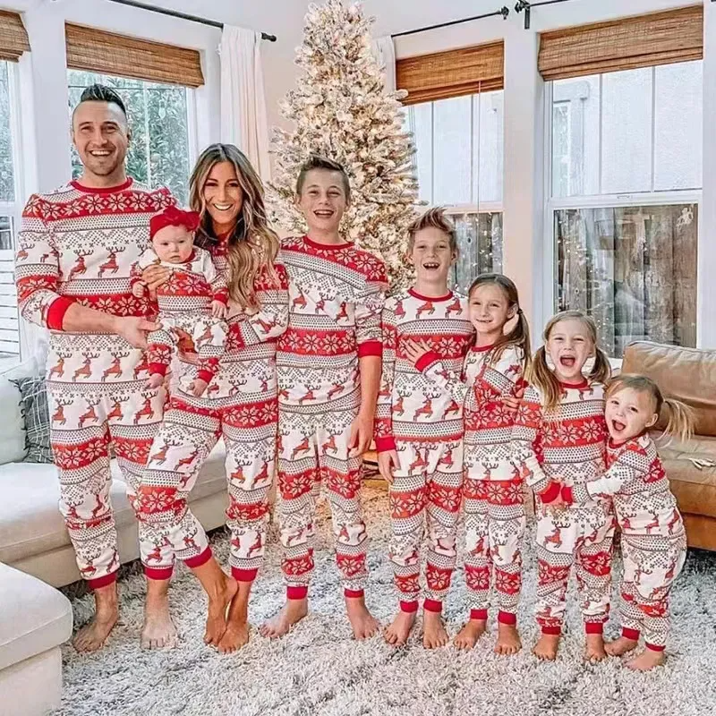 Snowy Snuggle Family Pajamas