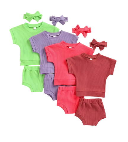 Little Miss Sunshine Shorts Set
