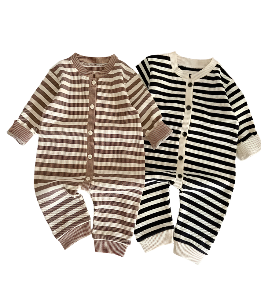 Giggle Stripes Romper