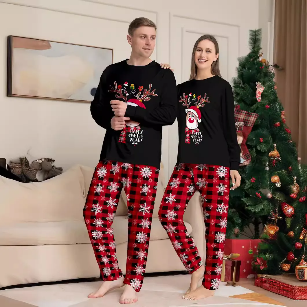 Festive Reindeer Pajamas