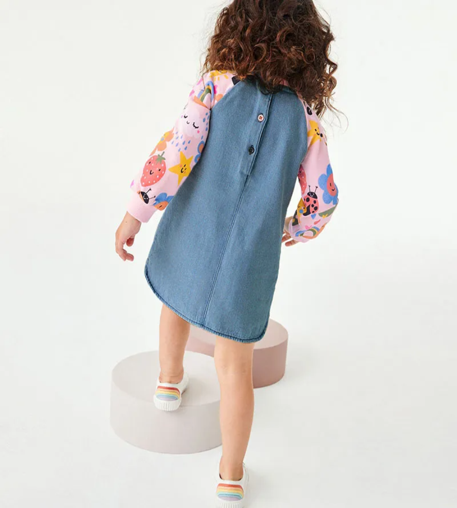 Lyla's Denim Adventure Dress