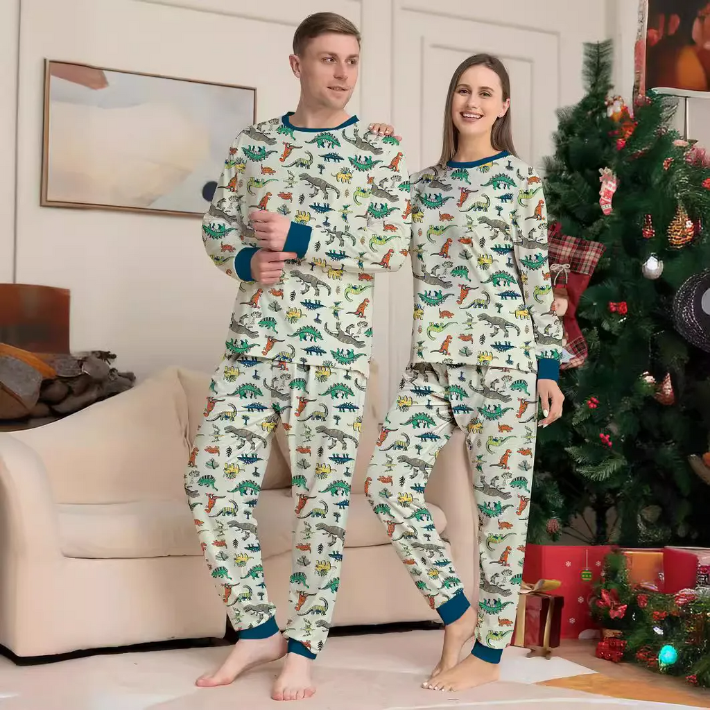 Dino-Mite Holiday Family Pajamas