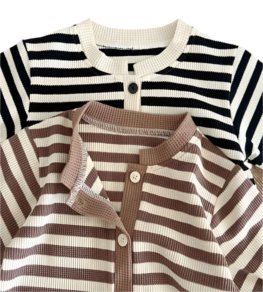 Giggle Stripes Romper