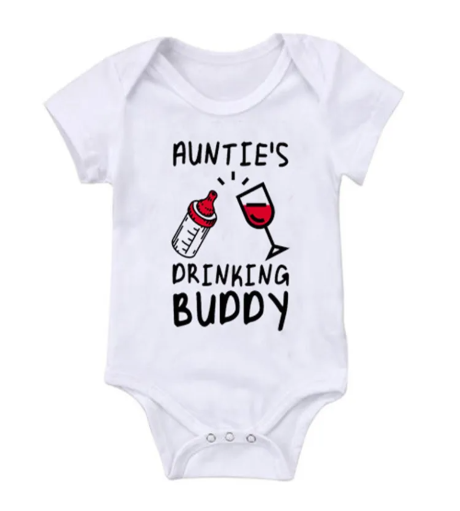 Auntie's Drinking Buddy Romper