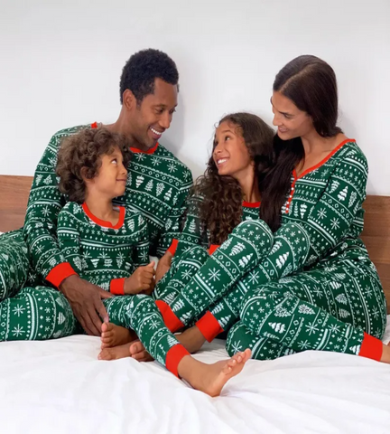 Snowy Snuggle Family Pajamas