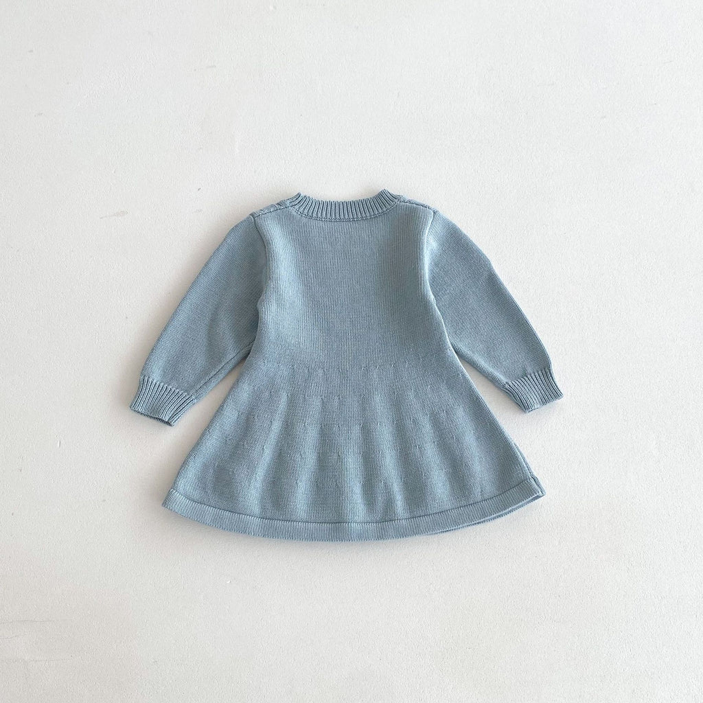 Luxe Cable Sweater Dress