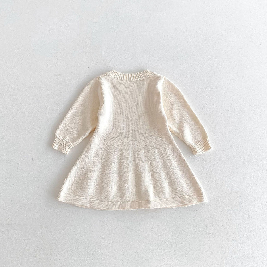 Luxe Cable Sweater Dress