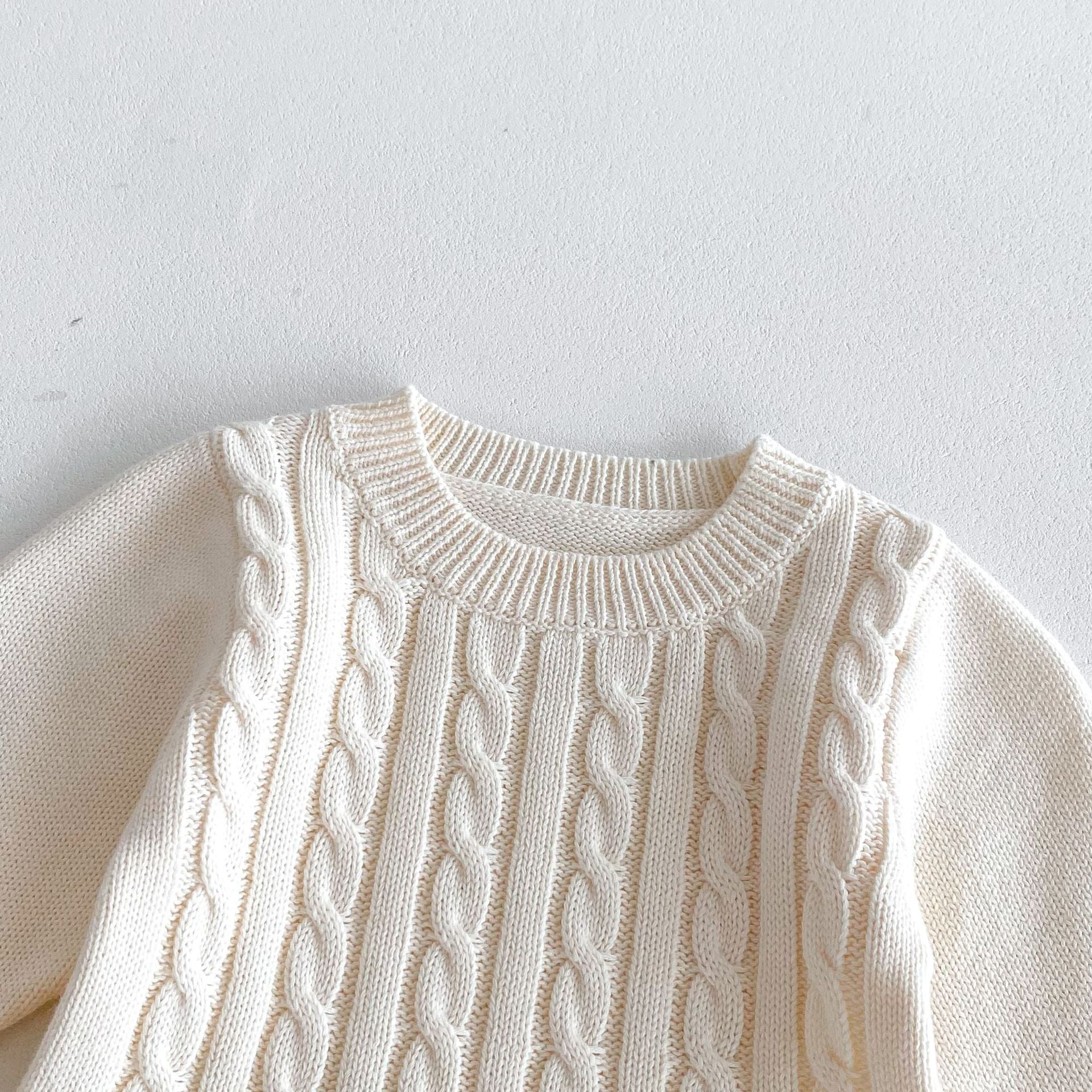 Luxe Cable Sweater Dress