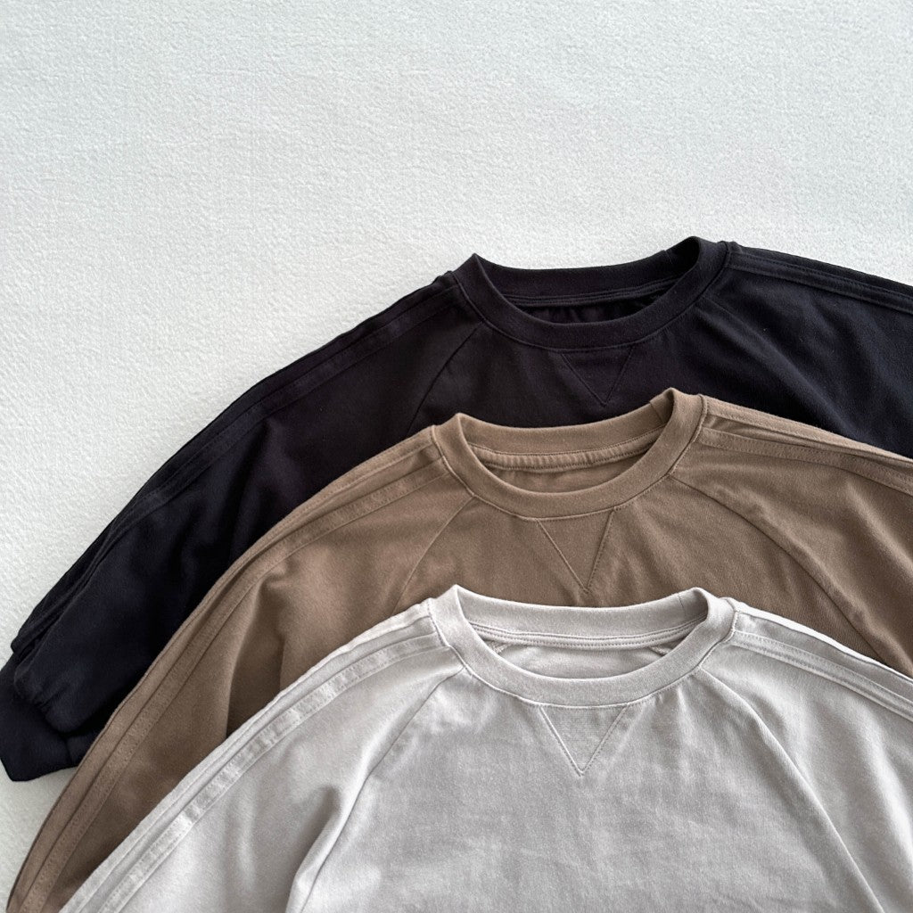 Everyday Essential Long-Sleeve Pullover Tee