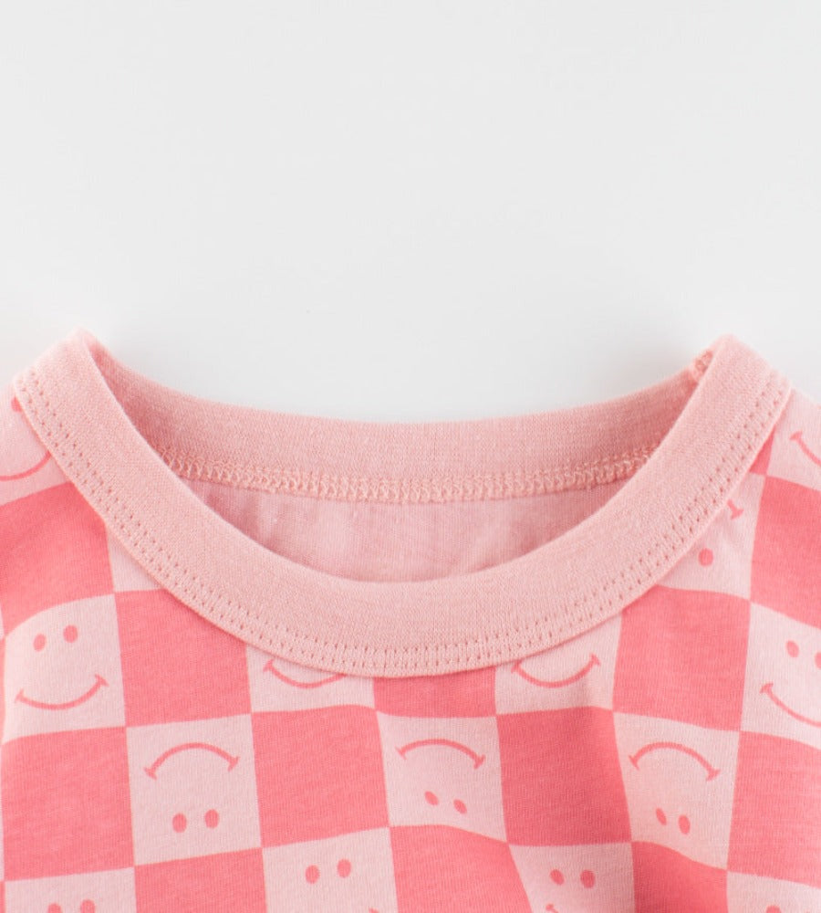 PlaidSmile Girls T-shirt