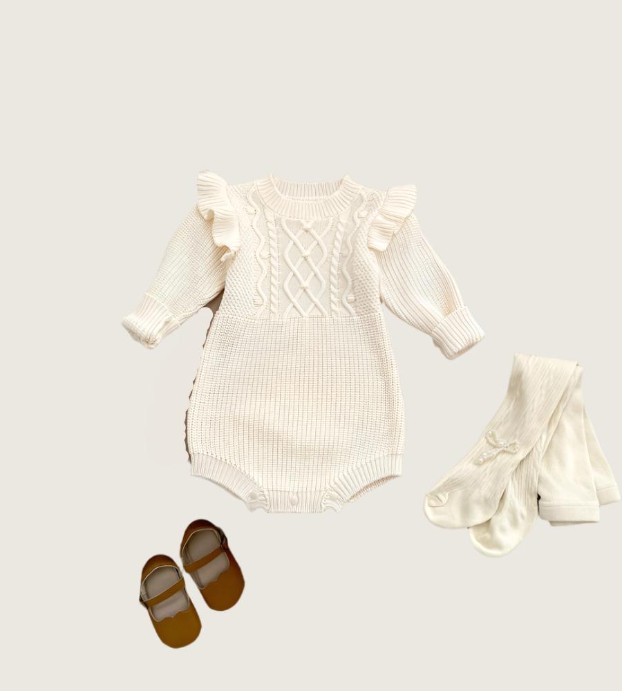 Little Charm Knitted Onesie