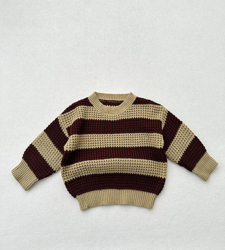 Vintage Striped Cozy Sweater