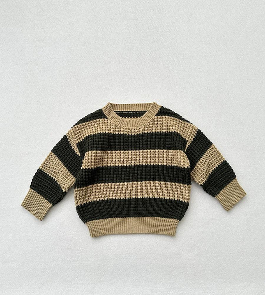 Vintage Striped Cozy Sweater