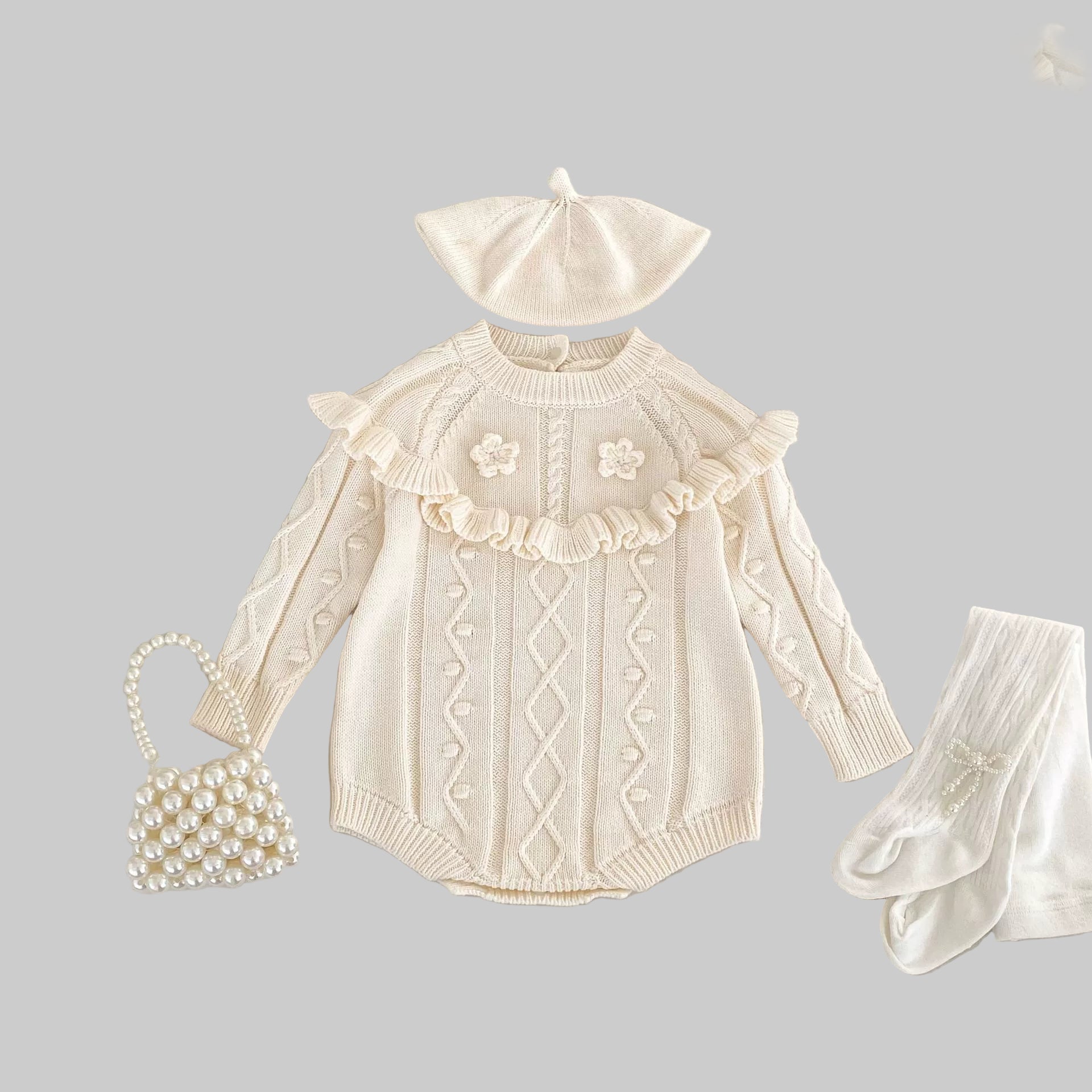 SnuggleBloom Jacquard Romper