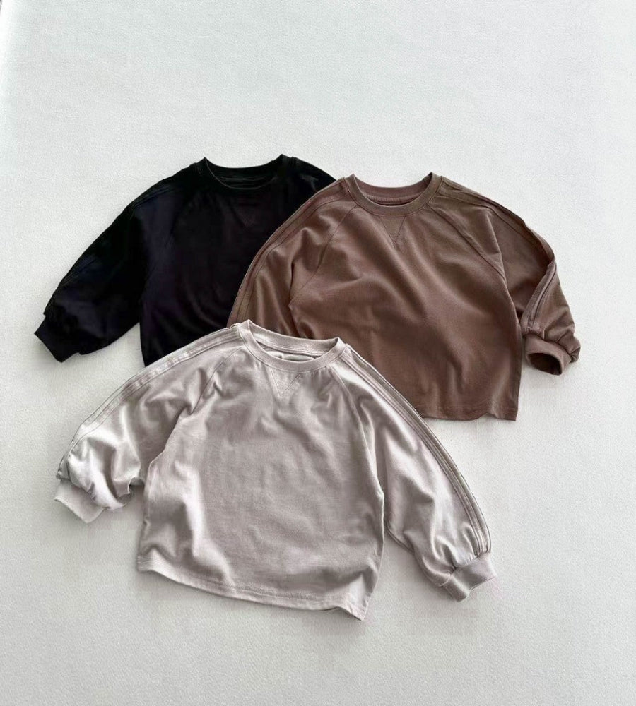 Everyday Essential Long-Sleeve Pullover Tee