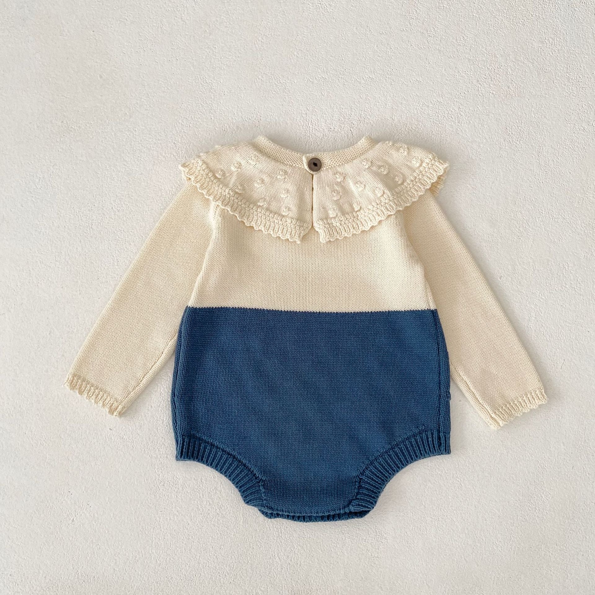 Dream Knit Ruffle Romper