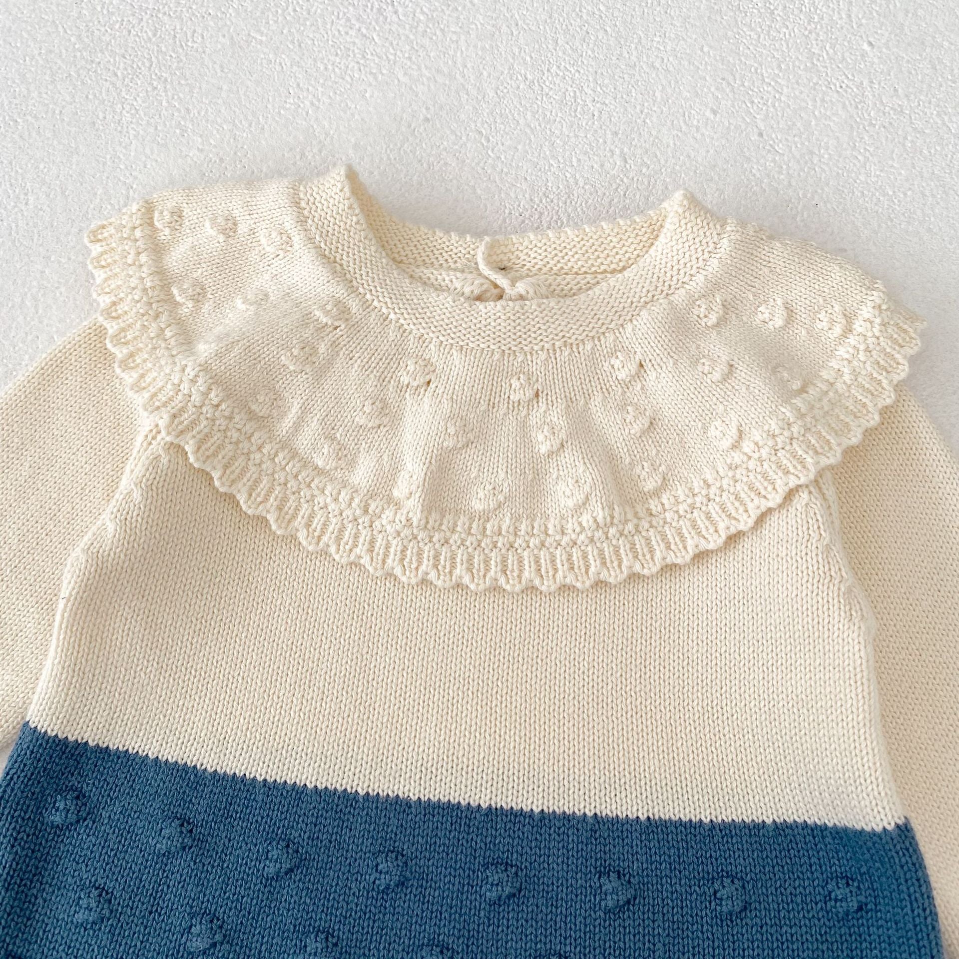 Dream Knit Ruffle Romper