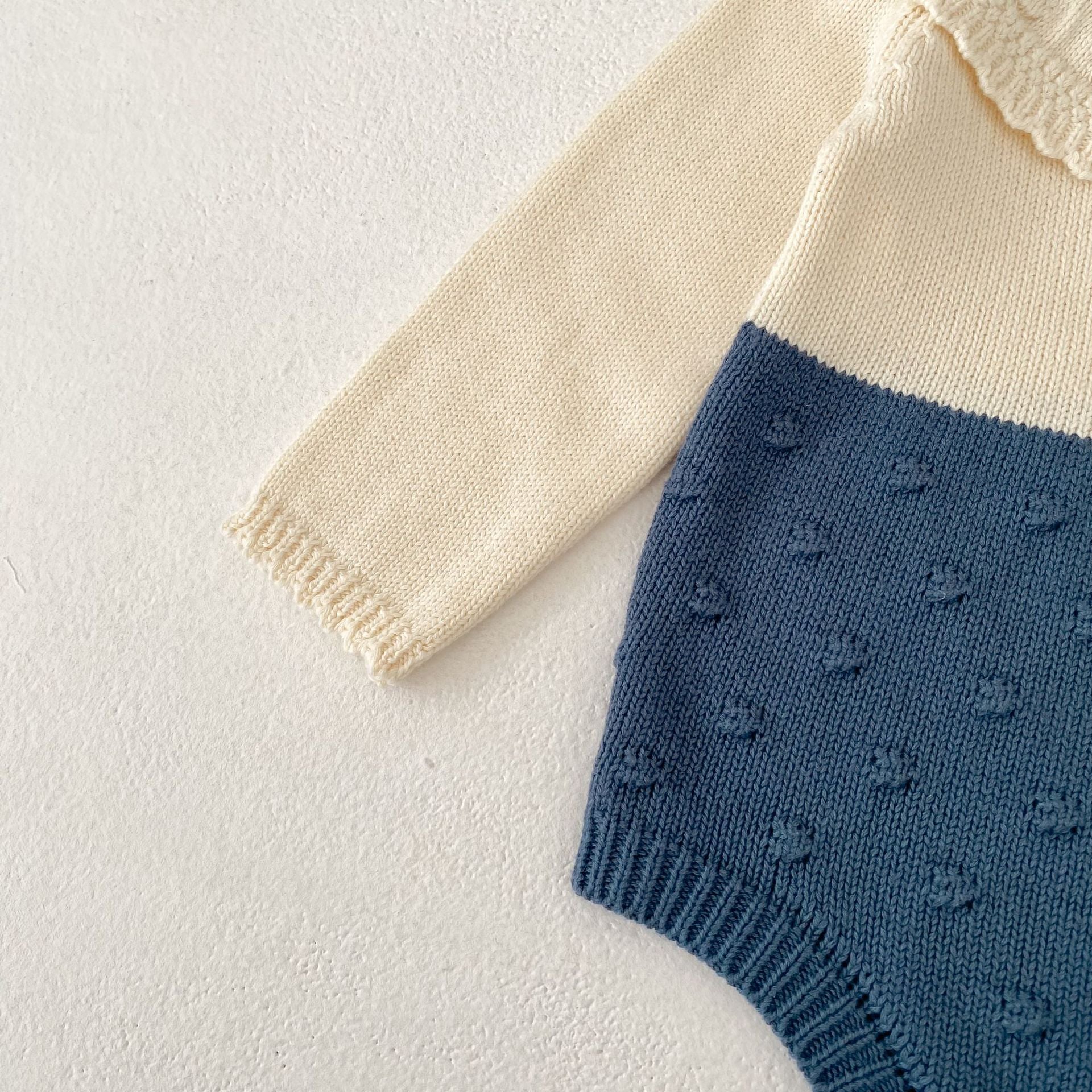 Dream Knit Ruffle Romper