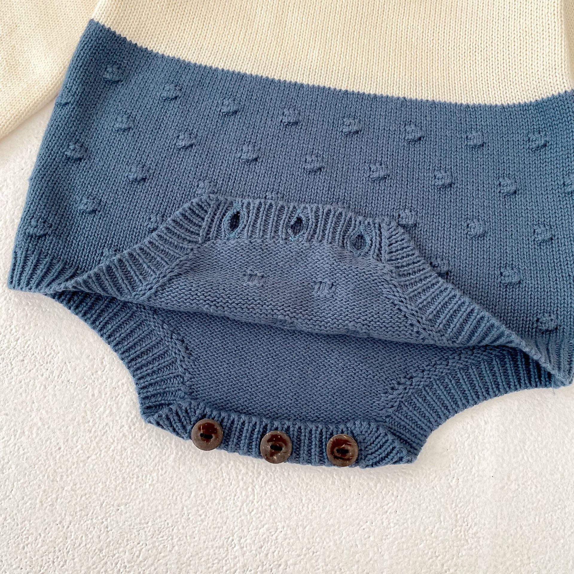 Dream Knit Ruffle Romper